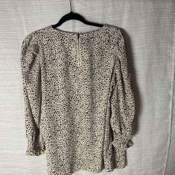 Doe & Rae Animal Print Blouse - Picture 2 of 3